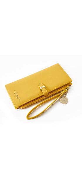 Wristband Women Long Wallet Many Departments Female Wallets Clutch Lady Purse Zipper Phone Pocket Card Holder Ladies Carteras
