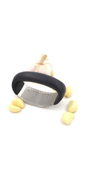 1Pcs Stainless Garlic Press Household Manual Garlic Press Device Kitchen Press Squeezer Ginger Garlic Tools Kitchen Accessories