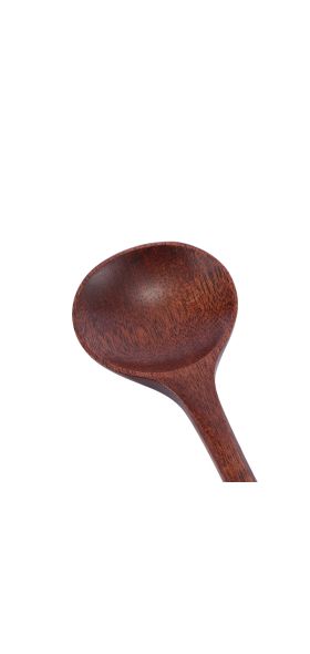 1pc Long Spoons Wooden Korean Style 10.9 inches 100% Natural Wood Long Handle Round Spoons for Soup Cooking Mixing Stirr