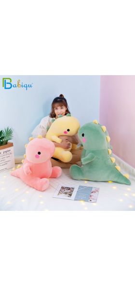 25-50cm Super Soft Lovely Dinosaur Plush Doll Cartoon Stuffed Animal Dino Toy for Kids Baby Hug Doll Sleep Pillow Home Decor