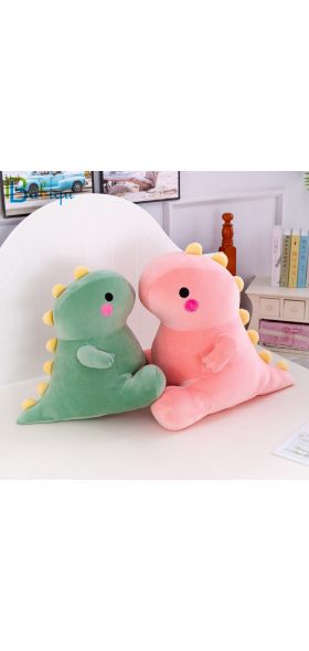 25-50cm Super Soft Lovely Dinosaur Plush Doll Cartoon Stuffed Animal Dino Toy for Kids Baby Hug Doll Sleep Pillow Home Decor