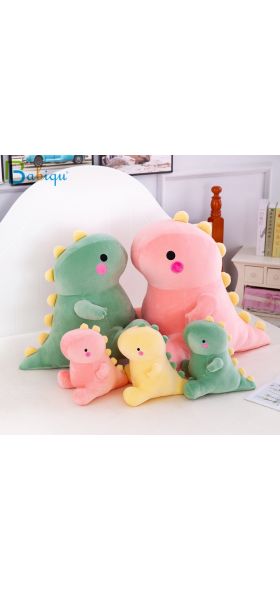 25-50cm Super Soft Lovely Dinosaur Plush Doll Cartoon Stuffed Animal Dino Toy for Kids Baby Hug Doll Sleep Pillow Home Decor
