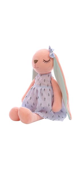 35CM Cute Cartoon Long Ears Rabbit Doll Baby Soft Plush Toys For Children Rabbit Sleeping Mate Stuffed Plush Animal Toys Infants