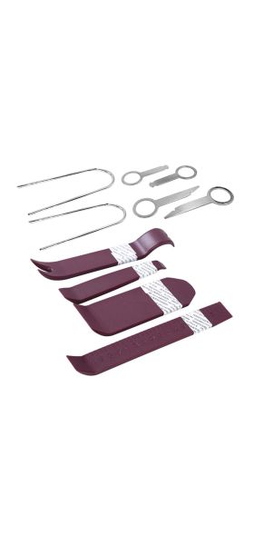 Auto Door Clip Panel Trim Removal Tool Kits Navigation Disassembly Seesaw Car Interior Plastic Seesaw Conversion Tool 4/12 Sets