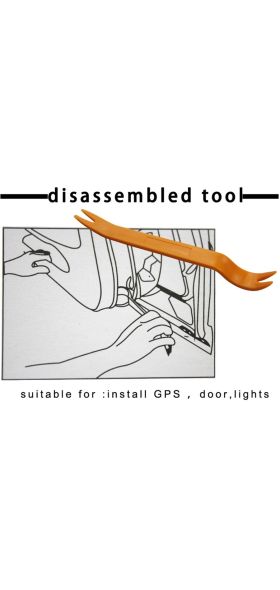 Auto Door Clip Panel Trim Removal Tool Kits Navigation Disassembly Seesaw Car Interior Plastic Seesaw Conversion Tool 4/12 Sets