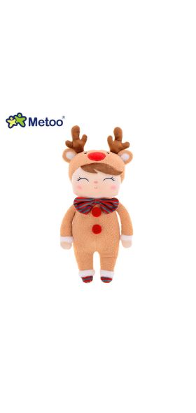 Christmas Dolls Metoo Doll  Plush Toys For Girls Baby Cute Cartoon Stuffed Animals For Kids Birthday Gift