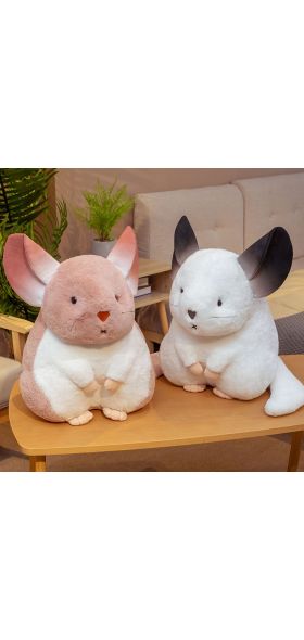 Dropshipping New arrival CUTE plushy Chinchillas soft toy stuffed animal plush doll mascot for kids