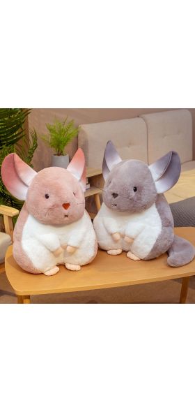 Dropshipping New arrival CUTE plushy Chinchillas soft toy stuffed animal plush doll mascot for kids