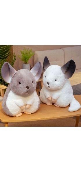 Dropshipping New arrival CUTE plushy Chinchillas soft toy stuffed animal plush doll mascot for kids