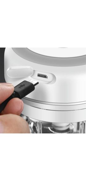 Electric Garlic Masher Sturdy Durable Mini Crusher Chopper USB Charging For Crushed Garlic Crushed Ginger Crushed Fresh Chili