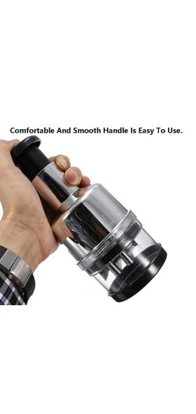 Food Chopper Vegetable Chopper and Slicer Dicer Manual Mini Hand Chopper Onion Garlic Mincer with Cover