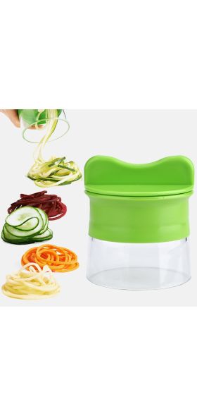Handheld Carrot Potato Cucumber Spiral Grater Cutter Vegetable Fruit Slicer Salad Noodle Spaghetti Zucchini Blade Spiralizer