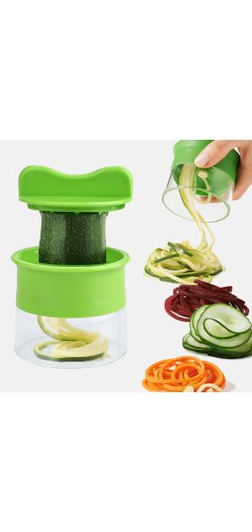 Handheld Carrot Potato Cucumber Spiral Grater Cutter Vegetable Fruit Slicer Salad Noodle Spaghetti Zucchini Blade Spiralizer