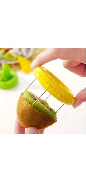 Hot Sale Mini Fruit Kiwi Cutter Peeler Slicer Kitchen Gadgets Tools Kiwi peeling tools For Pitaya Green 29