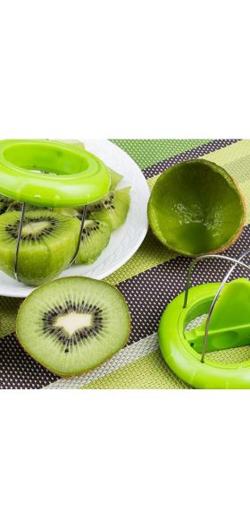 Hot Sale Mini Fruit Kiwi Cutter Peeler Slicer Kitchen Gadgets Tools Kiwi peeling tools For Pitaya Green 29