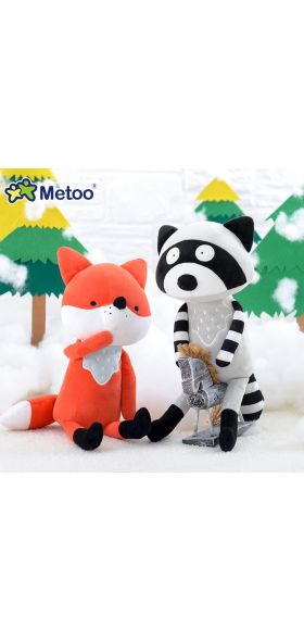 Metoo Doll Soft Plush Toys Stuffed Animals For Girls Baby Cute Cartoon Fox Koala For Kids Boys Children Christmas Birthday Gift