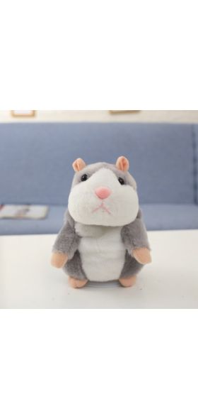 New Talking Hamster Mouse Pet Christmas Toy Speak Talking Sound Record Hamster Educational Plush Toy for Children Christmas Gift