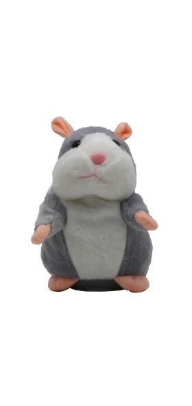 New Talking Hamster Mouse Pet Christmas Toy Speak Talking Sound Record Hamster Educational Plush Toy for Children Christmas Gift