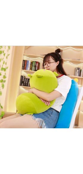 Soft Animal Cartoon Pillow Cushion Cute Fat Dog Cat Penguin Pig Frog Plush Toy Stuffed Lovely kids Birthyday Gift