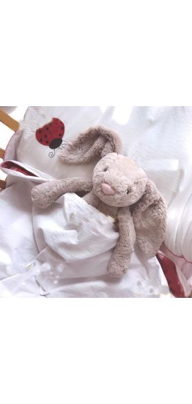 Soft Stuffed Animals Kids Long Ear bunny Rabbit Sleeping Cute Cartoon Plush Toy Stuffed Animal Dolls Children Birthday Gift