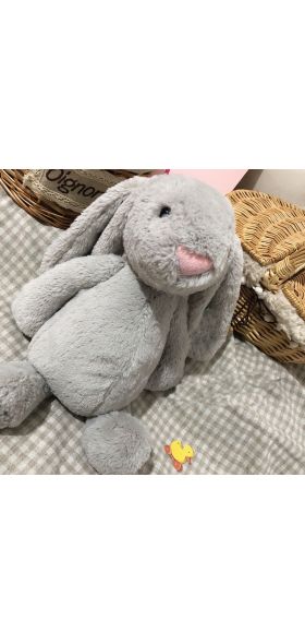 Soft Stuffed Animals Kids Long Ear bunny Rabbit Sleeping Cute Cartoon Plush Toy Stuffed Animal Dolls Children Birthday Gift