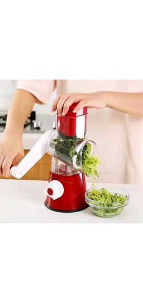 Vegetable Slicer Manual Kitchen Accessories Vegetable Chopper 3 in 1 Round Grater Mandoline Cutter Potato Home Gadget Tools Item