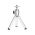 1PC Mini Aluminum Alloy Desktop Tripod 2 Section Stand Holder for Projector Camera