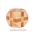 9PCS/SET Design IQ Brain Teaser Kong Ming Lock 3D Wooden Interlocking Burr Puzzles Game Toy Bamboo Small Size For Adults Kids