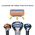 4pcs/lot Excellent Shaving 5 Layers Razor Blades Compatible for Gillette Fusion For Men Face Care or Mache 3