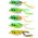 1Pcs 14g 12.5g 8g Top Water Ray Frog Shape Minnow Crank wobbler for Fly Fishing Soft Tube Bait Japan Plastic