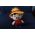 Cosmile Anime One Piece Monkey D. Luffy  Zoro Sanji plush doll toy Keychain pendant strap limited cosplay christmas gift