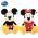 New 10/30/40/50cm Mickey Mouse Minnie Plush Toy Cartoon Anime Minnie Mouse Stuffed Doll Toys Birthday Christmas Gift for Kids