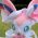 30cm New Pokemon Plush Toy Squat Sylveon Cuddly Cartoon Stuffed Animal Soft Doll Gift