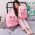 2020 Pink Sitting Pig Big Head Piggy Stuffed Doll Huggable Animal Plush Toy Kids Sleeping Companion Appeasing Plushie 40/50cm