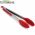 ERMAKOVA Silicone BBQ Grilling Tong Salad Bread Serving Tong Non-Stick Kitchen Barbecue Grilling Cooking Tong with Joint Lock