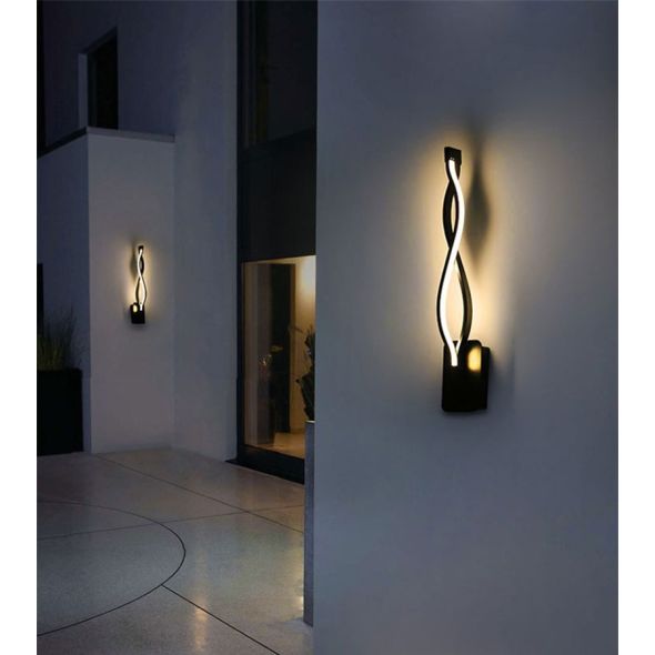 Modern Minimalist LED Wall Light AC85-260V 16W Living Room Bedroom Bedside Aisle Furniture Lighting Decorative Wall Lamp