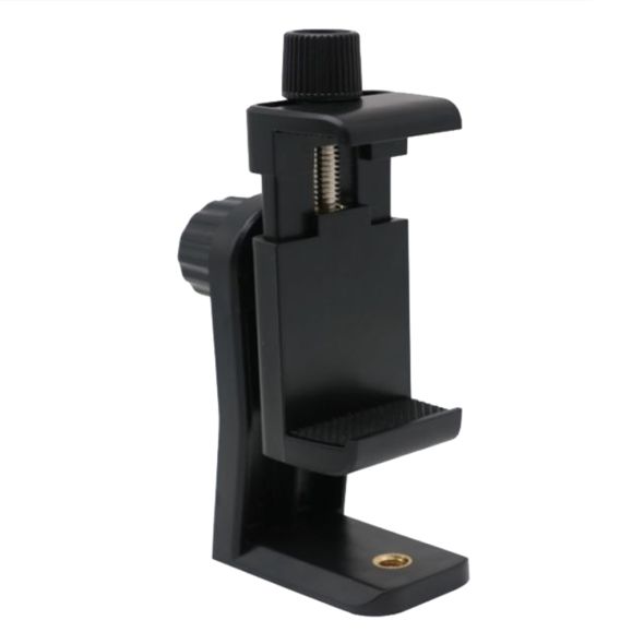 Universal Phone Tripod Mount Adapter Cellphone Clipper Stand Vertical 360 Degree Adjustable Holder