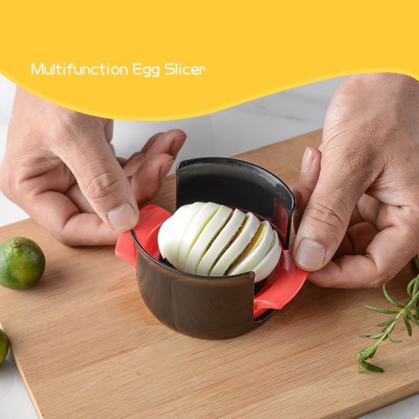 Egg Cutter Multi-Functional Egg Slicer 3in1 kitchen gadgets Household Kitchen Egg Tools Kitchen Accessories