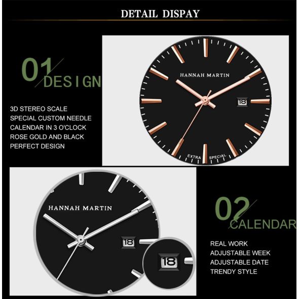 Men Watch Top Brand Luxury Calendar Stainless Steel Quartz Fashion Business Full Black Waterproof Watches Relogio Masculino