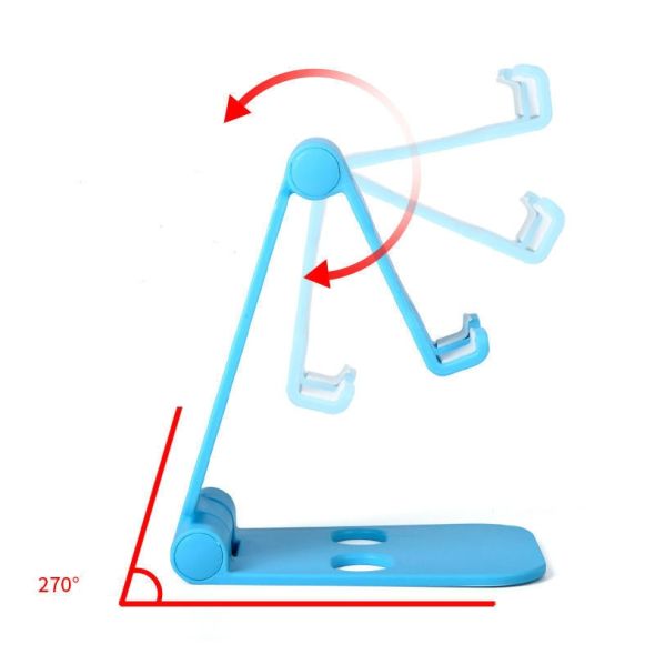 NEW Universal Adjustable Mobile Phone Holder for iPhone Huawei Xiaomi Plastic Phone Stand Desk Tablet Folding Stand Desktop