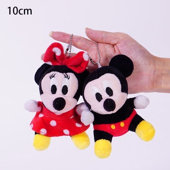 New 10/30/40/50cm Mickey Mouse Minnie Plush Dolls Animal Stuffed Toys Birthday Christmas Gift for Kids