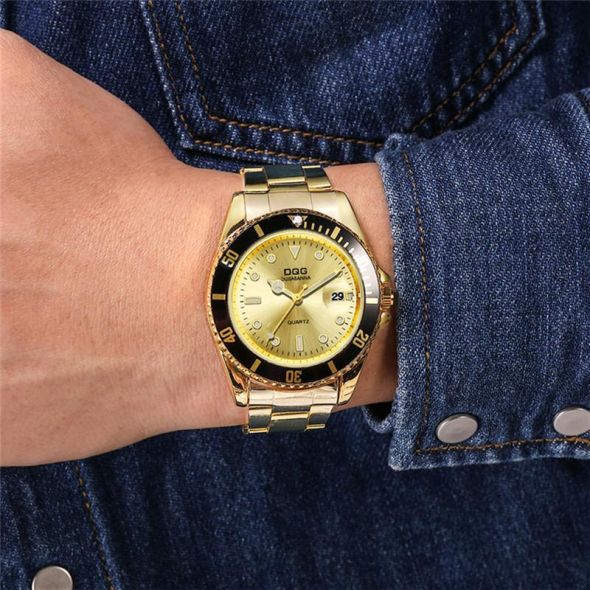 2020 Top Brand DQG Luxury Men's Watch 30m Waterproof Date Clock Male Sports Watches Men Quartz Wrist Watch Relogio Masculino