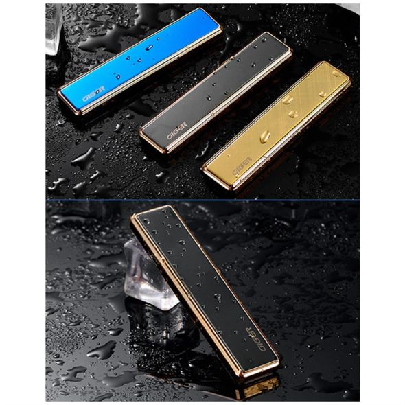 USB Rechargeable Metal Lighter | Easy to Carry, Windproof | Stylish Cigarette Accessory and Exquisite Gift for Men