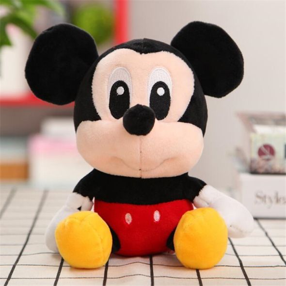 Disney Plush Toys Mickey Mouse Minnie Animals Stitch Vigny Bear Stuffed Doll Children Christmas Gifts